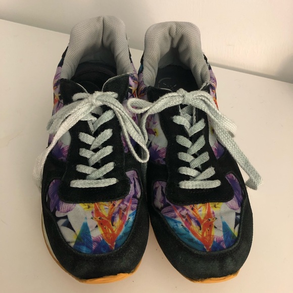 Inkas Calladium Floral Print Sneakers - Picture 5 of 14